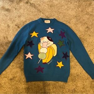 Gucci Blue Sweater